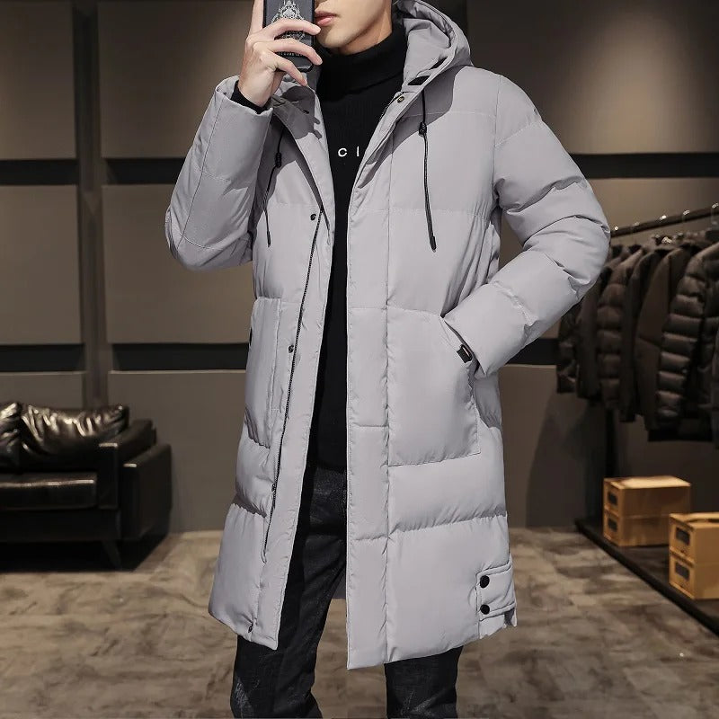 Elegante lange winterjas