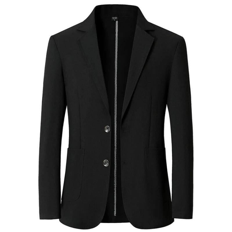 Ademende herenblazer