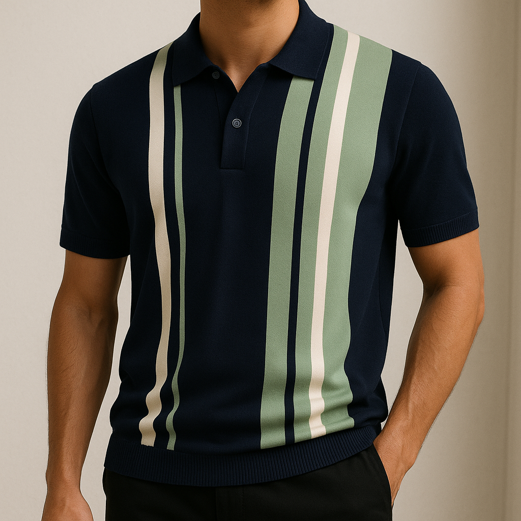 Gebreid poloshirt