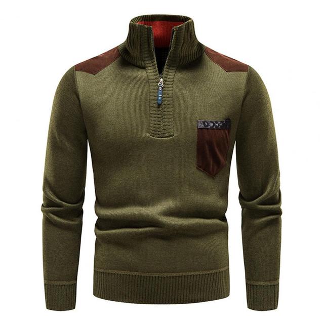 Wollen Ritssweater
