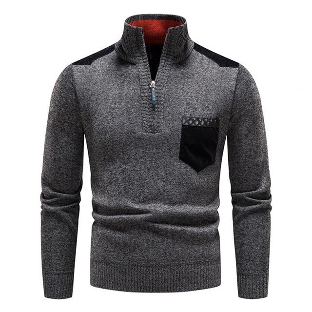 Wollen Ritssweater