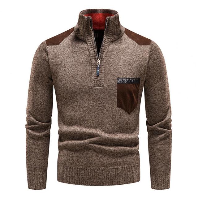Wollen Ritssweater
