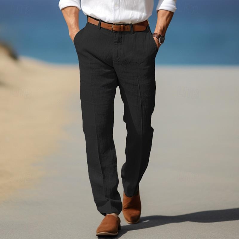 Elegante linnen broek