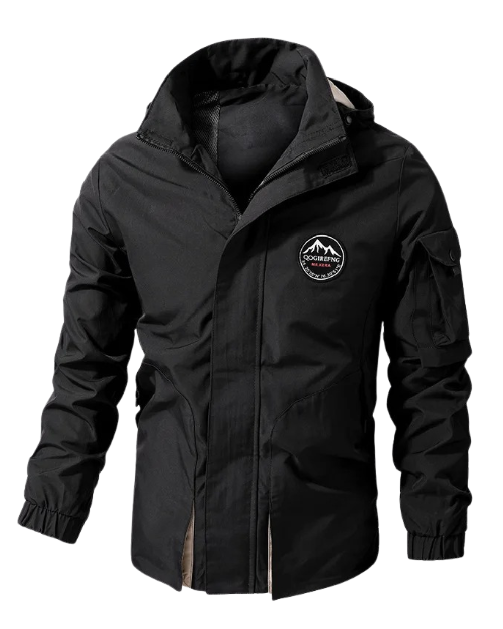 Elegante militaire winterjas