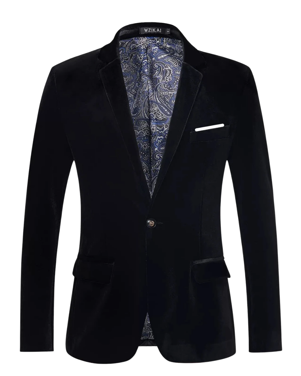 Elegante blazer van fluweel