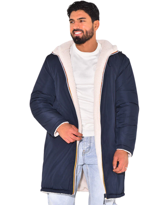 Elegante fleece winterjas