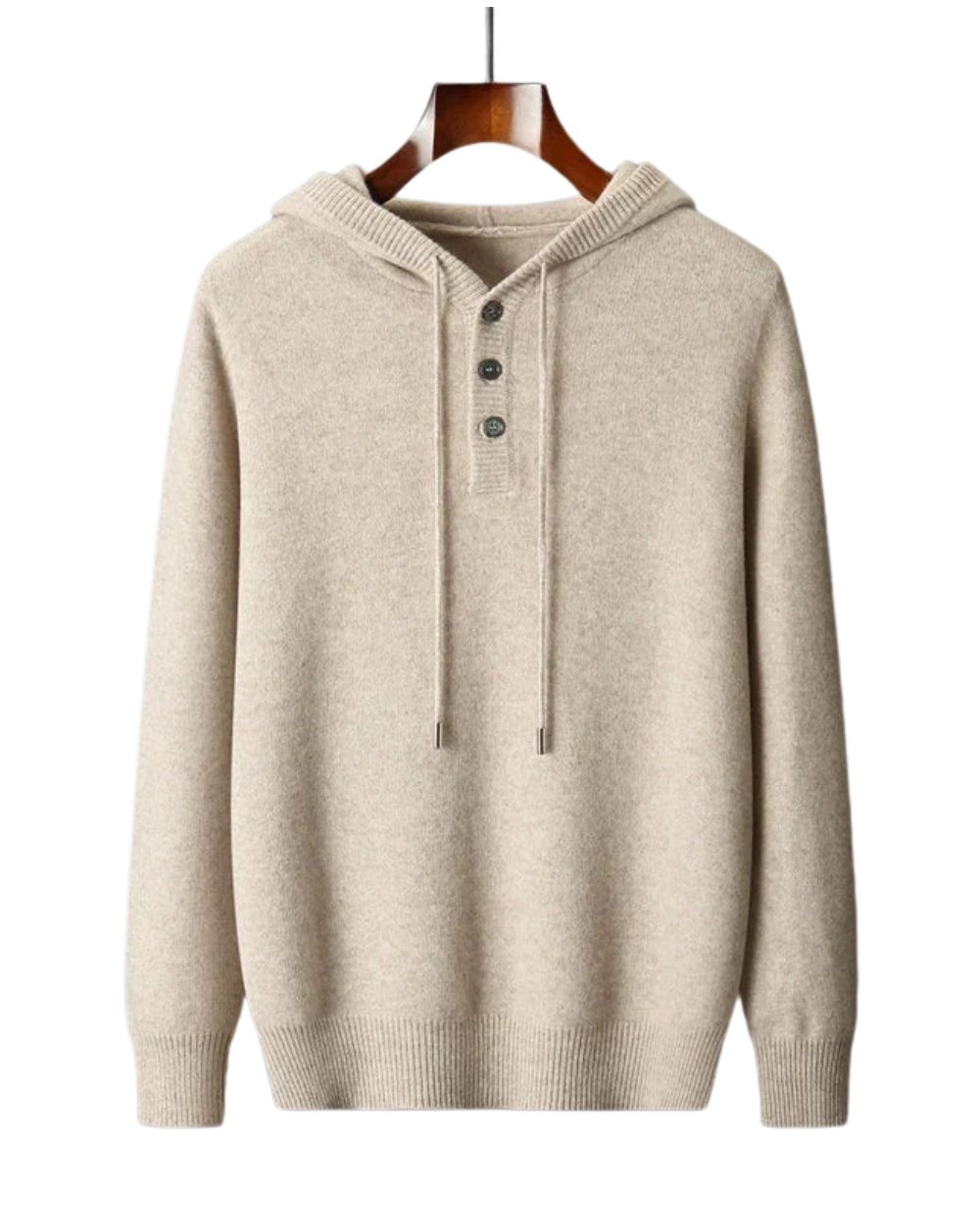 Elegante Merino Wol Hoodie