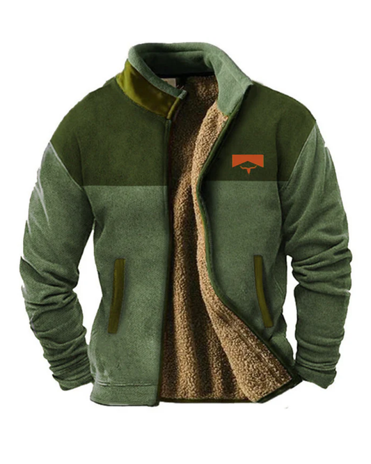 Vintage jasje met rits