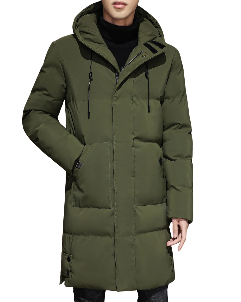 Elegante lange winterjas