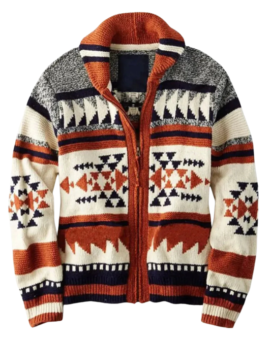 Elegant jacquard vest