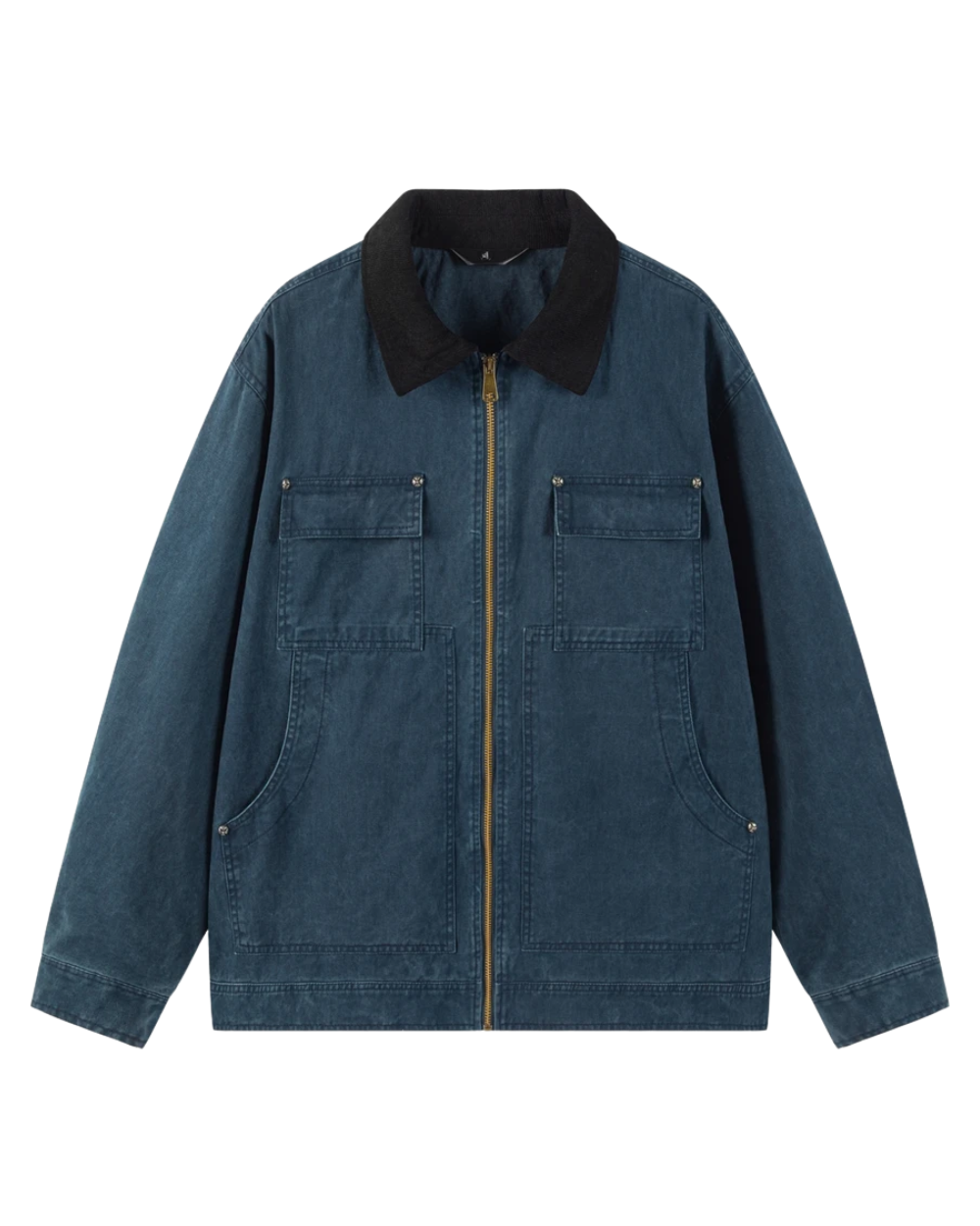 Elegant katoenen denim jack