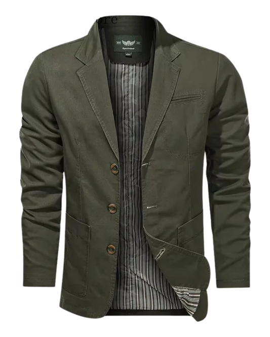 Chique katoenen blazer