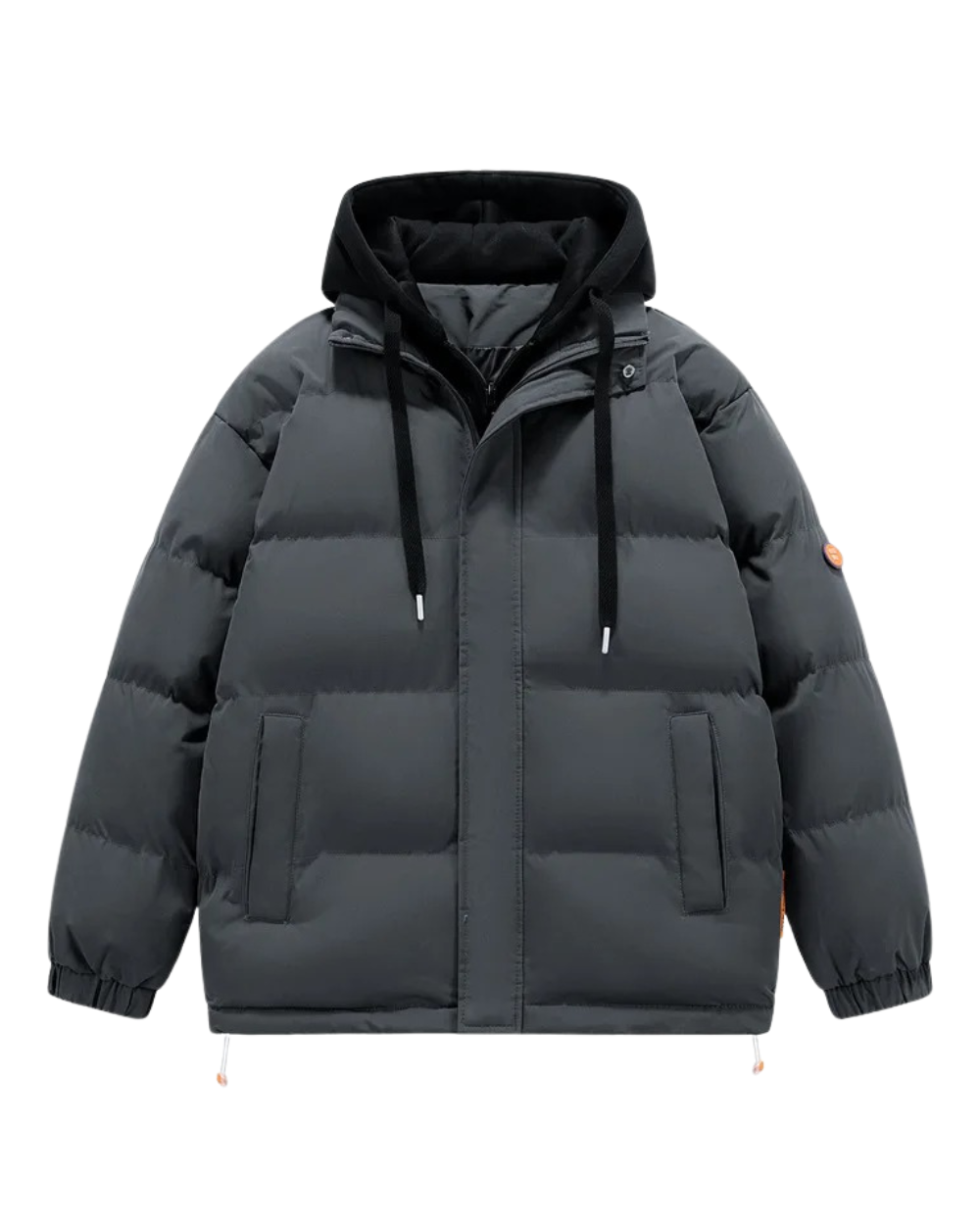 Elegante jas met capuchon