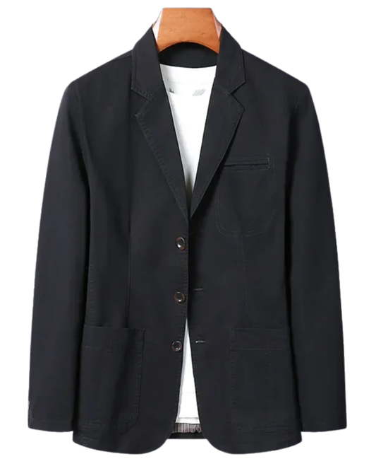 Elegante katoenen blazer