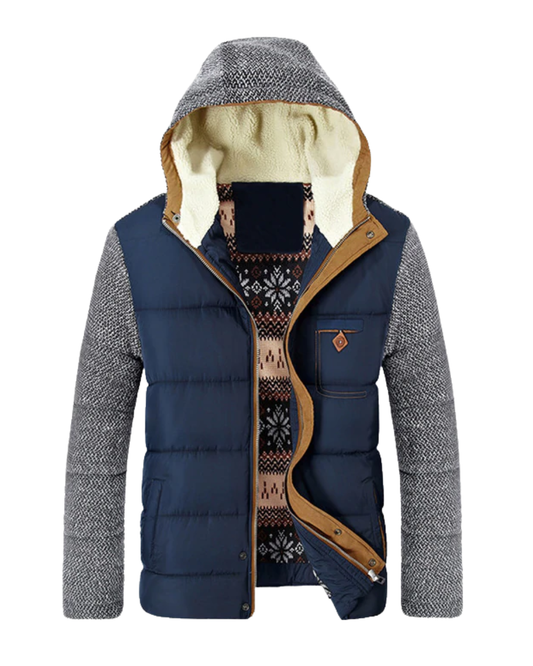 Elegante gewatteerde jas