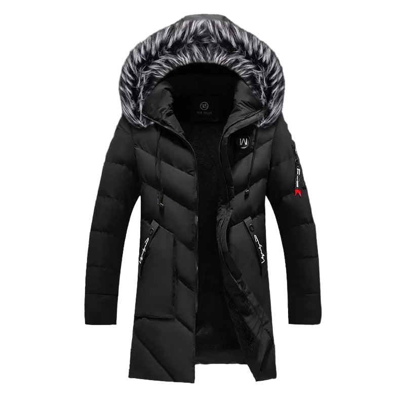 Elegant winddicht parkajack