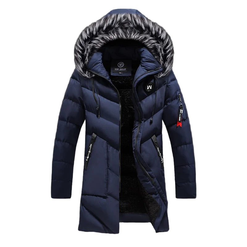Elegant winddicht parkajack