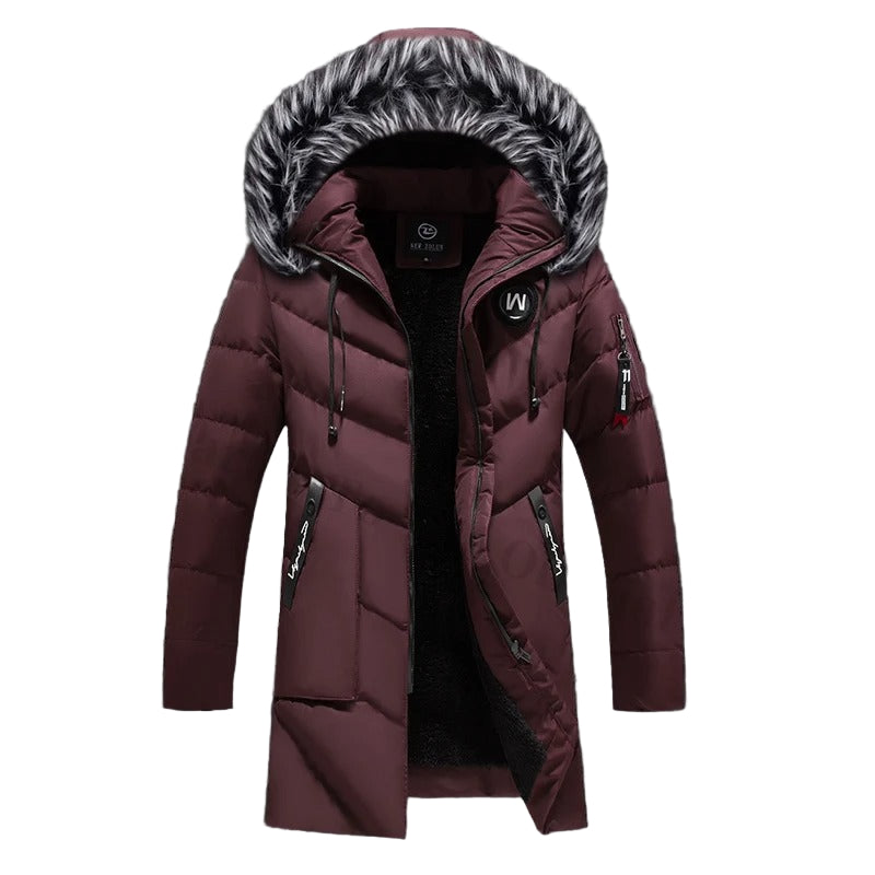 Elegant winddicht parkajack