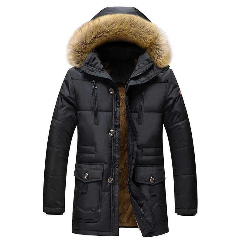 Elegante parka jas