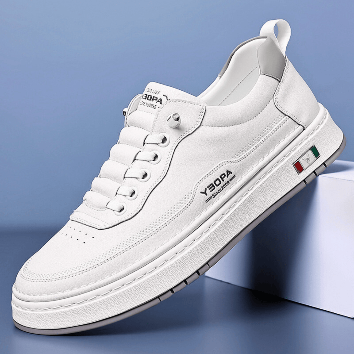 Italiaans Leren Sneakers