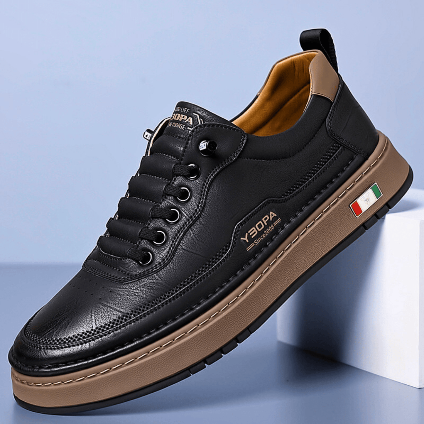 Italiaanse leren schoenen
