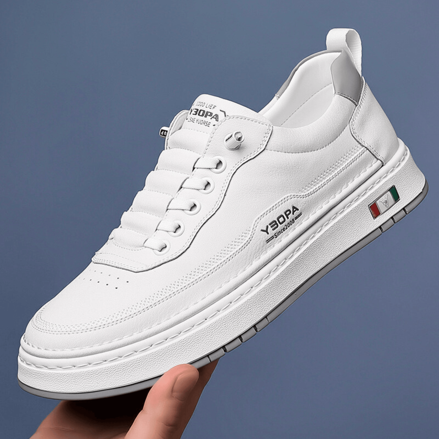 Italiaans Leren Sneakers