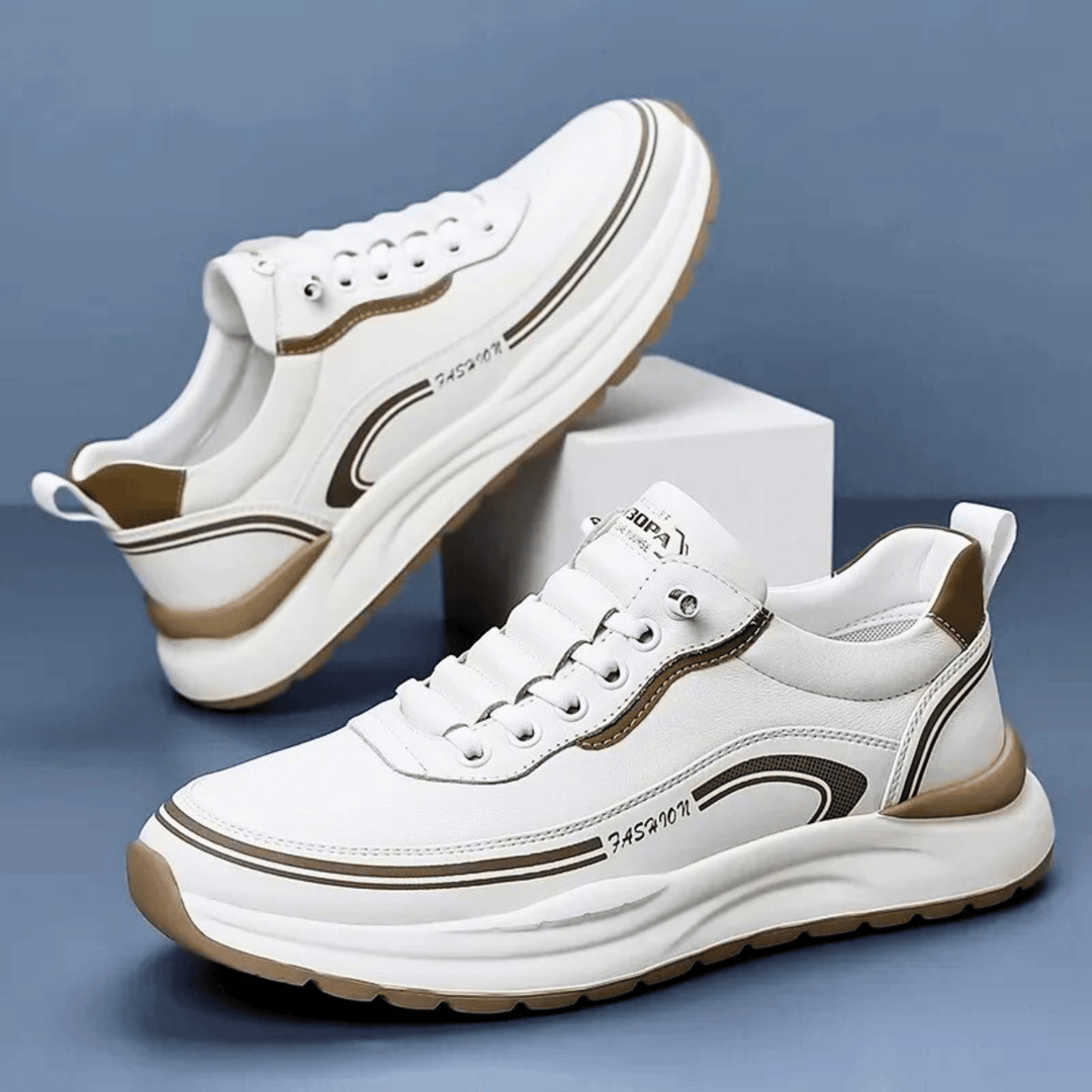 Casual leren schoenen