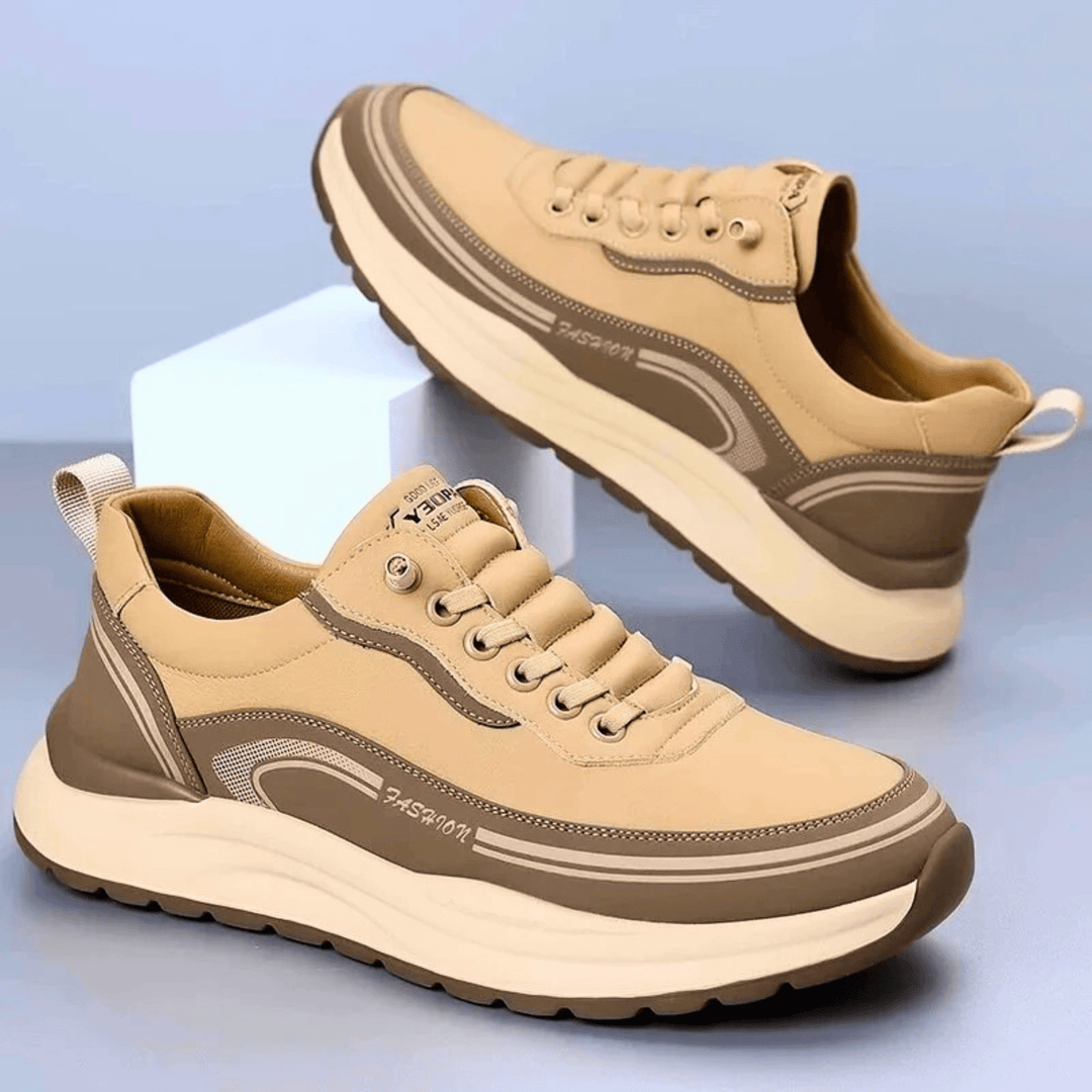 Casual leren schoenen