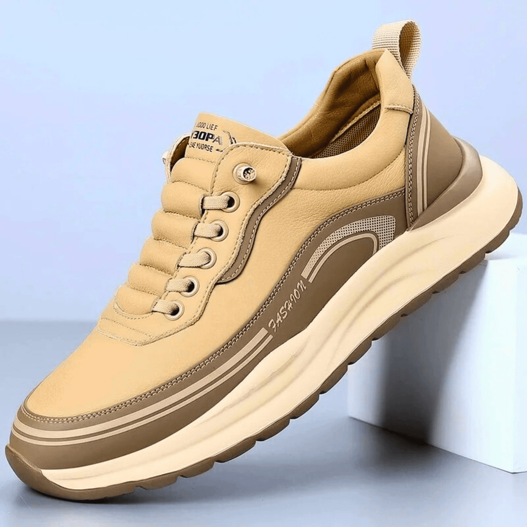 Casual leren schoenen