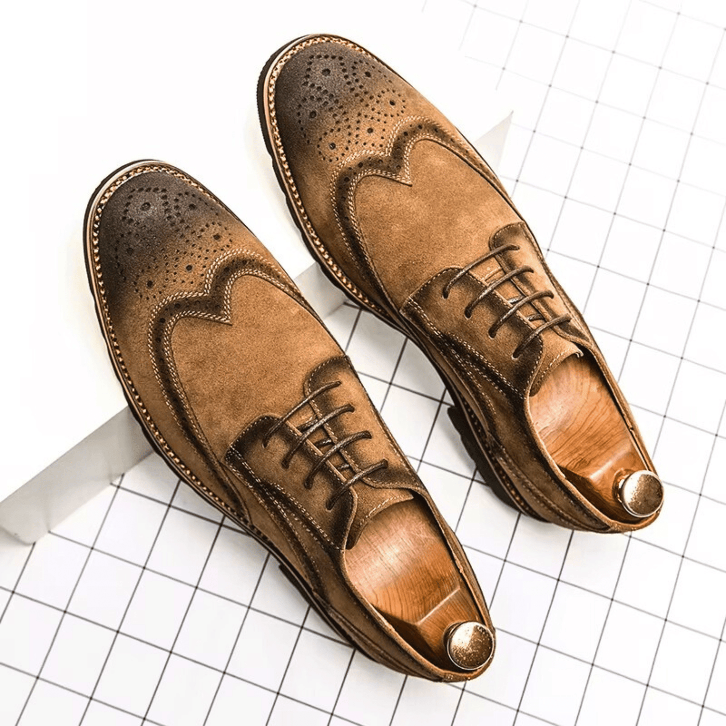 Suède Oxford-schoenen