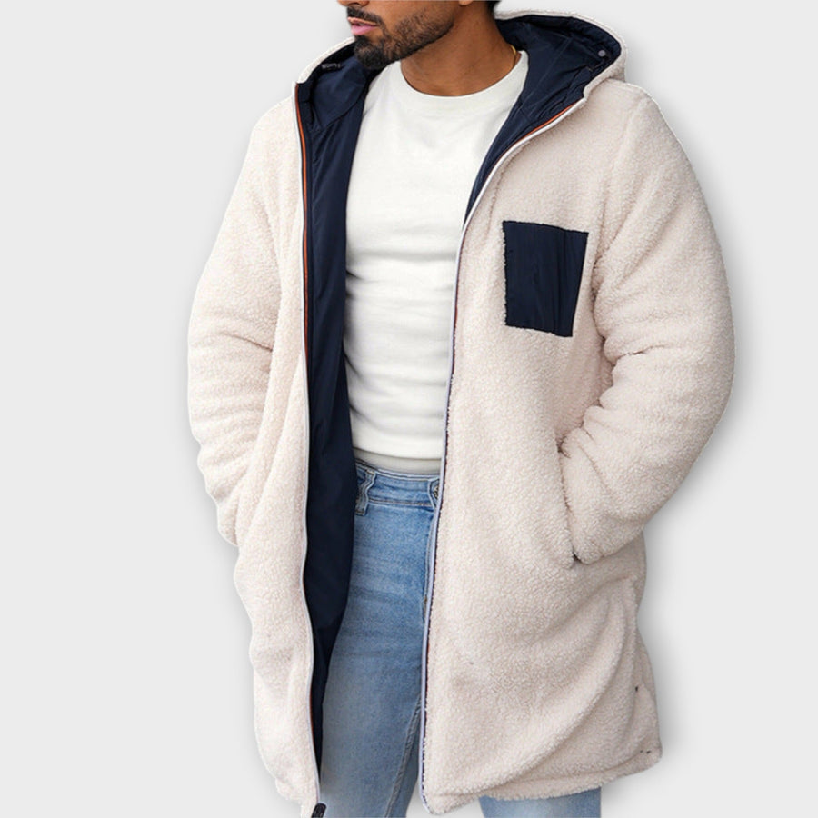 Elegante fleece winterjas