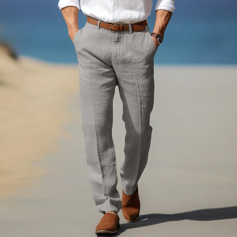 Elegante linnen broek