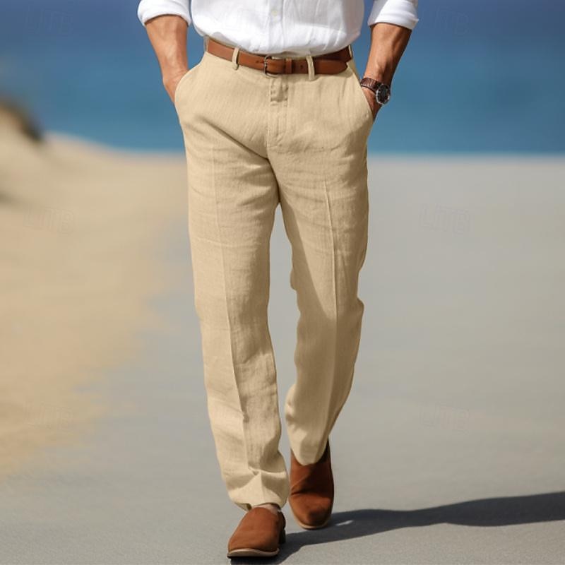 Elegante linnen broek